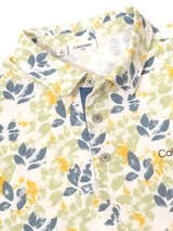 Calvin Klein Fletcher Printed Polo - Green/Denim
