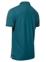 Calvin Klein Mason Cotton Blend Polo - Petrol