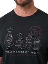 TravisMathew Season Of Giving T-Shirt - Black