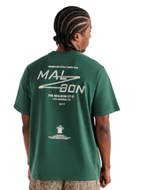 Malbon Bermuda Sport Utility Tee - Hunter Green