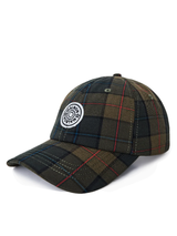 Malbon Waxed Cotton Strapback Cap