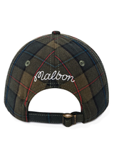 Malbon Waxed Cotton Strapback Cap