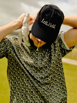 Left Of Field Golf Elements Polo - Green