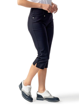Daily Sports Womens Lyric Capri (74cm) - Navy