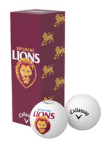 AFL Teams 3 Ball Sleeve - Brisbane