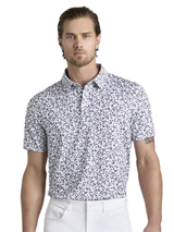 G/FORE Garden Tech Stretch Jersey Polo - Twilight