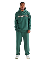 Malbon Fesque Preston Hoodie - Hunter Green