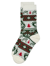 Malbon Douglas Fair Isle Crew Sock