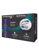 TaylorMade Speedsoft Ink Golf Balls - Purple/Teal