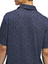 adidas Ultimate365 Mesh Tango Print Climacool Polo Shirt - Collegiate Navy/White