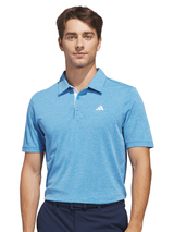 adidas Core Heather Polo Shirt - Lucid Ray Blue Mel.