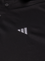 adidas Climacool Back 3-Stripes Polo Shirt - Black