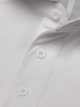adidas Climacool Back 3-Stripes Polo Shirt - White