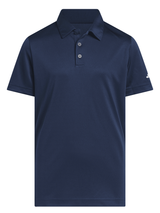 adidas Boys Performance Short Sleeve Polo - Collegiate Navy