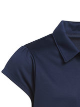 adidas Girls Performance Short Sleeve Polo - Collegiate Navy
