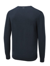 Ping Sullivan V-Neck Wool Blend Sweater - Navy