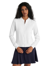Calvin Klein Womens Freya Full Zip - White