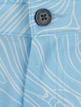 Calvin Klein Marble Print Bullet Short - Blue Bell