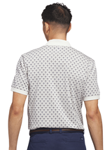 adidas Originals All Over Trefoil Polo - Chalk White/Night Indigo
