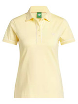 adidas Originals Womens Solid Polo - Ice Tangerine
