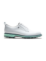 FootJoy Premiere Field LX  Energy Golf Shoes - White/Mint/Blue