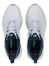 FootJoy Pro SL Golf Shoes - White/Blue/Red