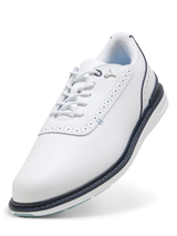 Puma Avant 2.0 Wide Golf Shoes - Puma White/Deep Navy/Spring Blue