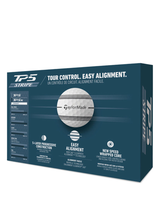 TaylorMade TP5 Stripe Golf Balls - 2 Dozen