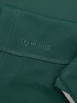 Ping Ramsey Half-Zip Ribbed Fleece Vest - Pine