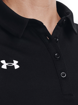 Under Armour Women's Team Tech Polo Shirt - Black