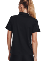 Under Armour Women's Team Tech Polo Shirt - Black