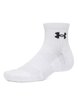 Under Armour Performance Cotton Quarter 3 Pack Socks