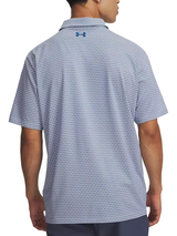 Under Armour Matchplay Printed Polo - White/Varsity Blue