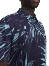 Under Armour Matchplay Printed Polo - Midnight Navy/Blue Haze