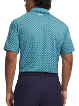 Under Armour Matchplay Printed Polo - Boundless Blue/Blue Haze