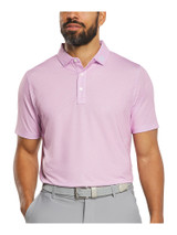 FootJoy Bird Print Lisle Polo Shirt (Athletic Fit) - Orchid/Ice Water