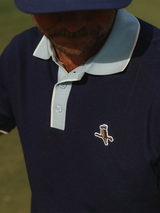 Walker Golf Things Featherlite Kooka Polo - Navy/Sky