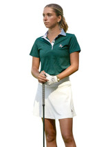 Walker Golf Things Womens Kooka Performance Polo - Forest