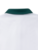 Walker Golf Things Womens Sleeveless Polo - White/Forest