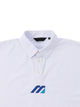 Mizuno-Monogram-M-Short-Sleeve-Polo-Shirt-White-0