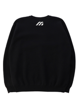 Mizuno Monogram M Crew Neck Sweater - Black