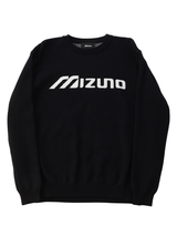 Mizuno Monogram M Crew Neck Sweater - Black