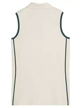 Puma x Arnold Palmer Womens Modalon Piped Sleeveless Polo - Alpine