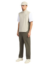 Manors Golf 1/4-Zip Tech Vest - Vapour