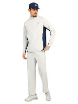 Manors Golf 1/4-Zip Tech Mid-Layer - Vapour
