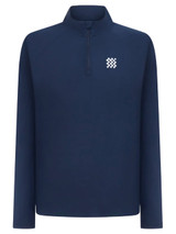 Manors Golf Lightweight 1/4-Zip Mid-Layer - Navy