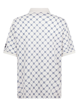 Manors Golf GOAT Pique Monogram Polo - Cream