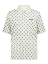 Manors Golf GOAT Pique Monogram Polo - Pebble
