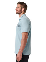 TravisMathew Performance Jersey Cruise Polo - Forget Me Not