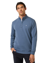 TravisMathew Cloud Quarter Zip 2.0 - Bering Sea